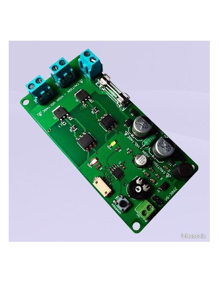 Séquenceur d’alternance des feux tricolores – 2 voies de lumière – 220V Crosswalk ou Railroad Crossing