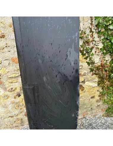 Surface de la pale d'hélice détail de la patine