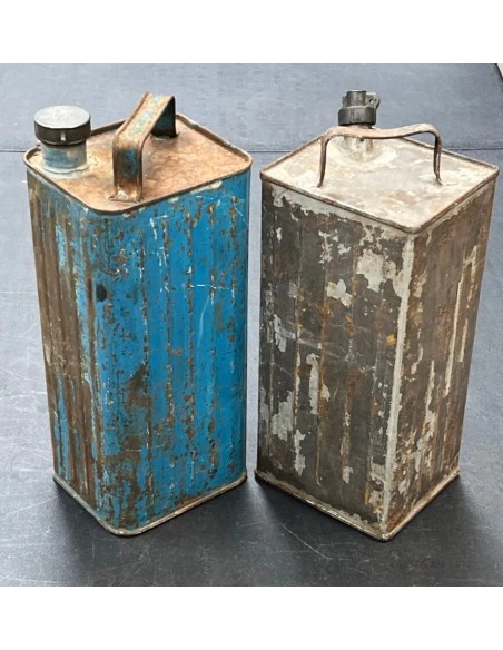 2 Bidons de 5 litres vintage